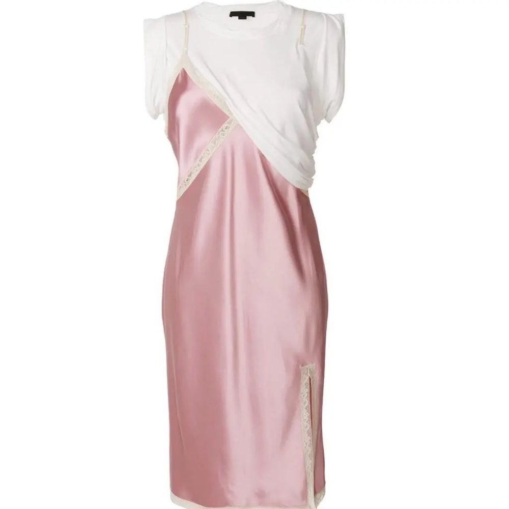 Alexander Wang Pink Satin Dress